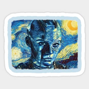 Nebula Van Gogh Style Sticker